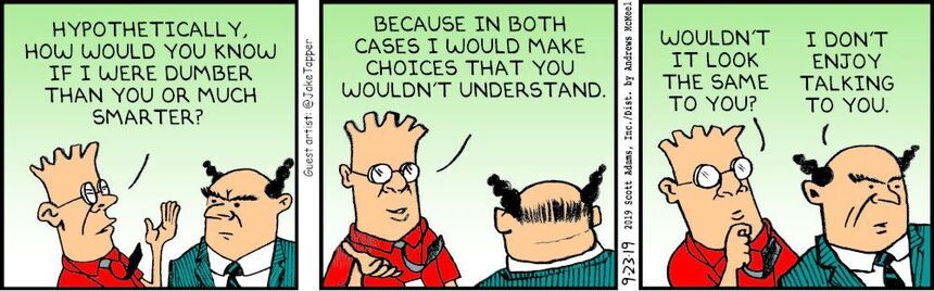 Dilbert guest cartoonist Jake Tapper