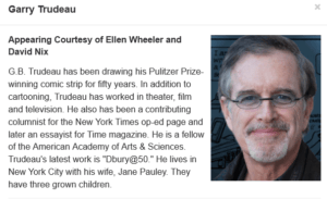 Cartoonist Fitz Interviews Cartoonist Trudeau The Daily Cartoonist - Vimarsana News