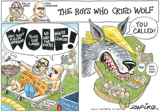 Zapiro Mouthing off