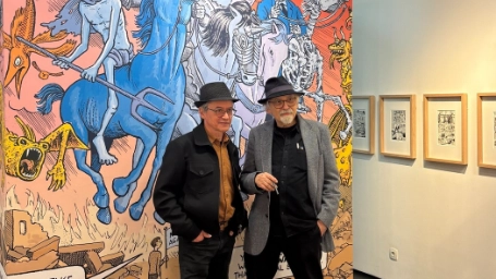 Joe Sacco, Art Spiegelman never again exhibit