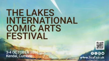 LICAF, Lakes International Comic Arts Festival 2026 poster