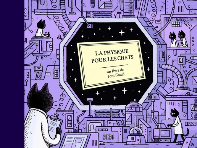 La physique pour les chats by Tom Gauld