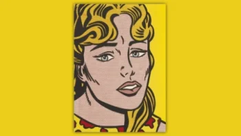 Roy Lichtenstein's Anxious Girl