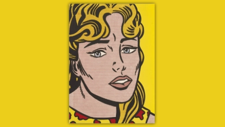 Roy Lichtenstein's Anxious Girl