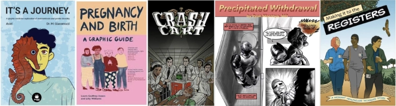 Graphic Medicine Finalists in Education category