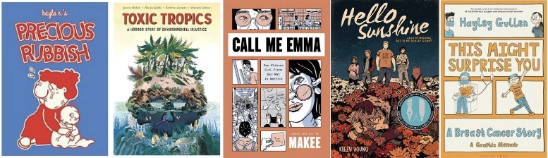 Graphic Medicine Finalists in Long Form category