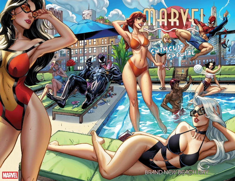 Marvel Swimsuit Special: Brand New Beach Day' #1 © Marvel Comics