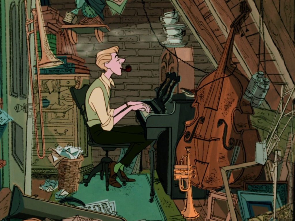 Milt Kahl art from 101 Dalamations