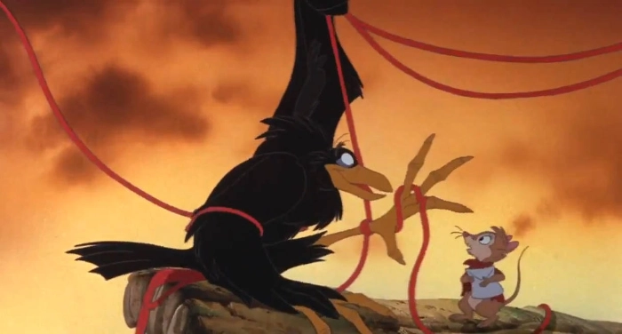 Scene from Don Bluth's Secret of Nimh