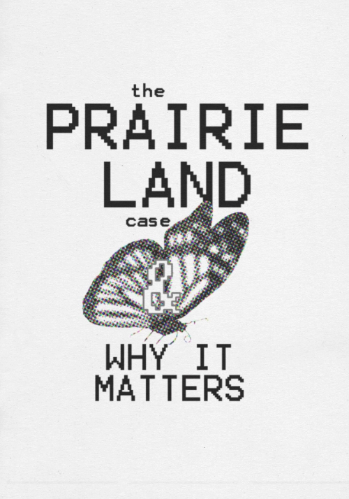Zines, Flyers, & Graphics to support Prairieland Defendants