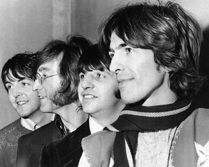 The Beatles (1968) Associated Press, Public domain
