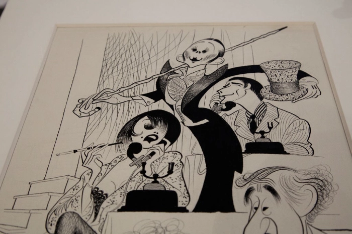 Al Hirschfeld illustration