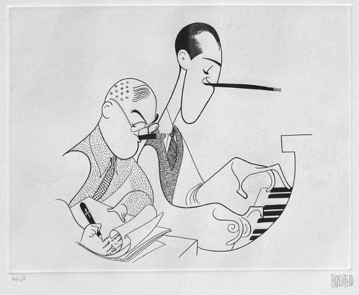 Al Hirschfeld illustration