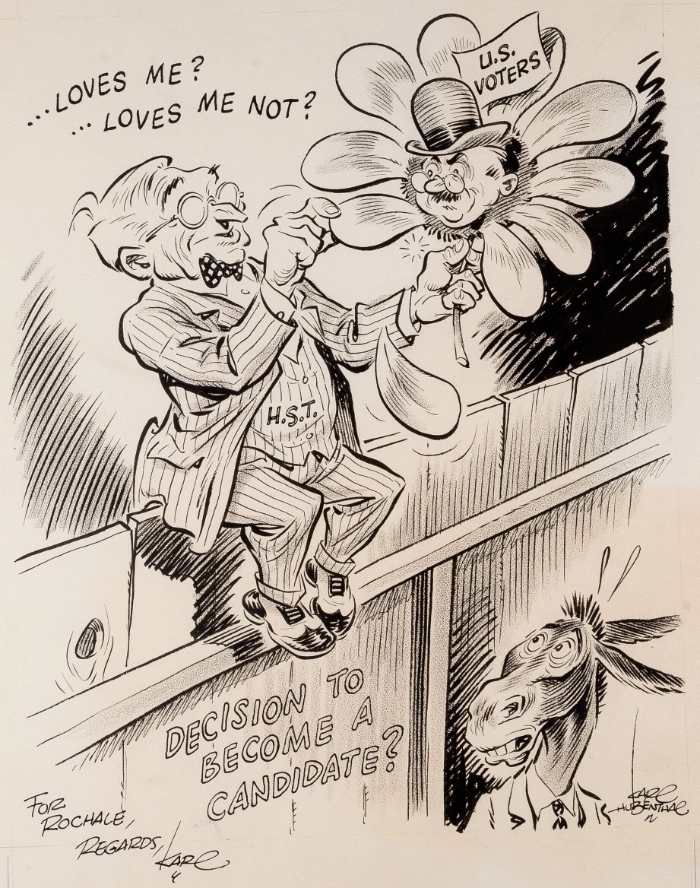 Cartoon by Karl Hubenthal