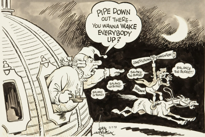 Cartoon by Karl Hubenthal