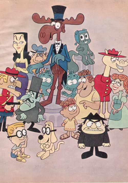 Jay Ward's Adventures of Rocky and Bullwinkle.