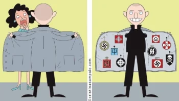 Cartoon by Cristina Sampaio