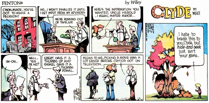 Wiley Miller Fenton Sunday 1985