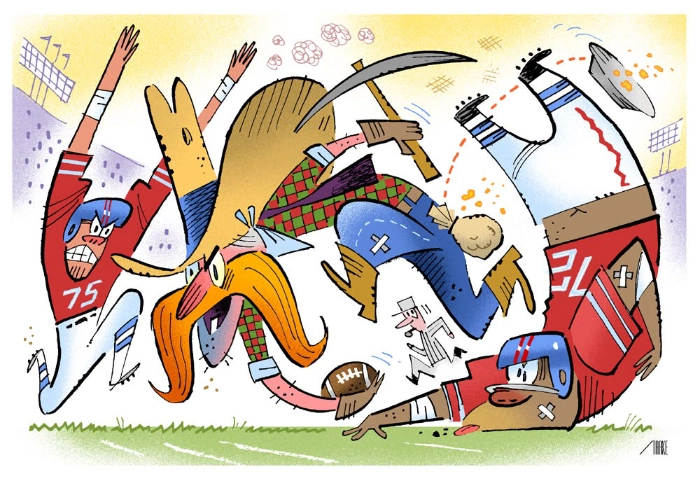 Bob Staake Washington Post Illustration