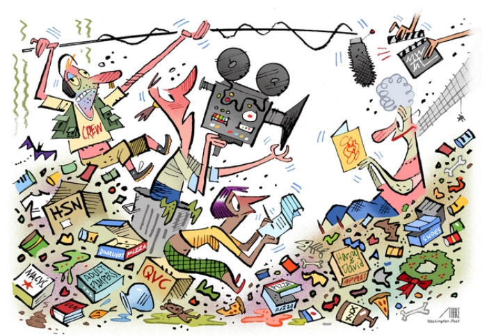 Bob Staake Washington Post Illustration