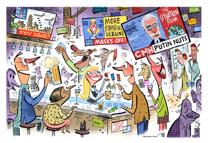Bob Staake Washington Post Illustration
