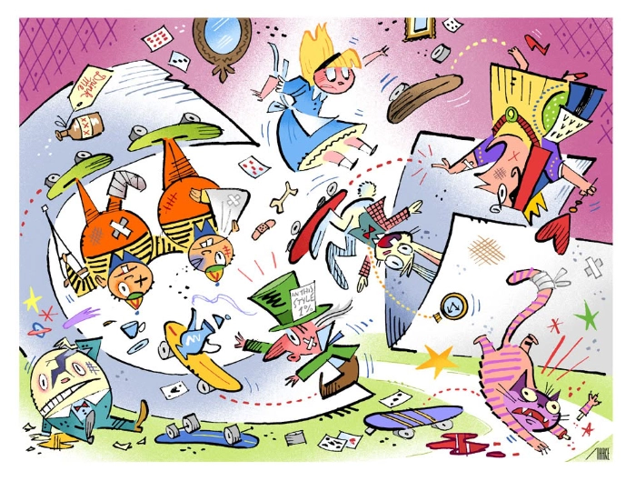 Bob Staake Washington Post Illustration