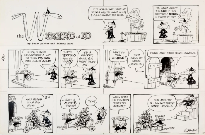 Wizard of Id Sunday Strip from 1969
