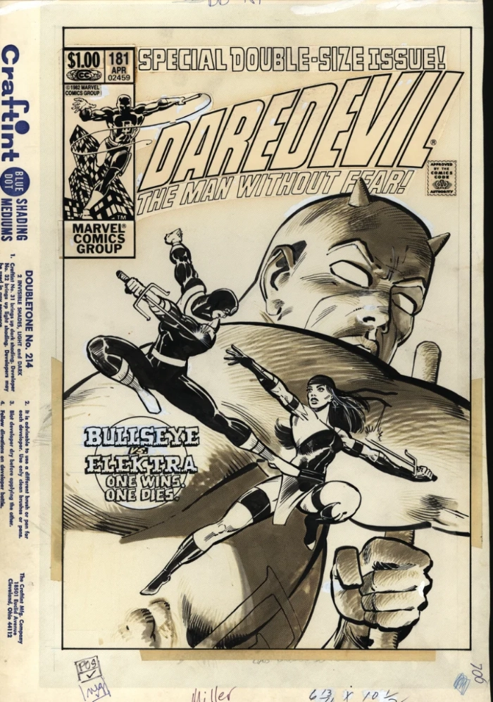 Frank Miller Daredevil cover
