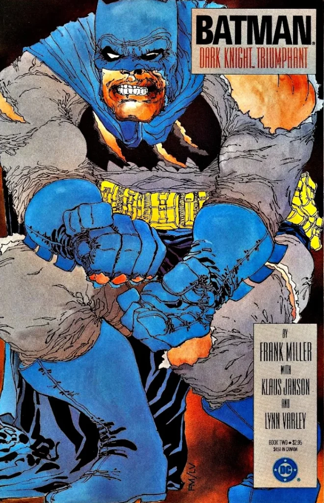 Frank Miller The Dark Knight Returns color cover