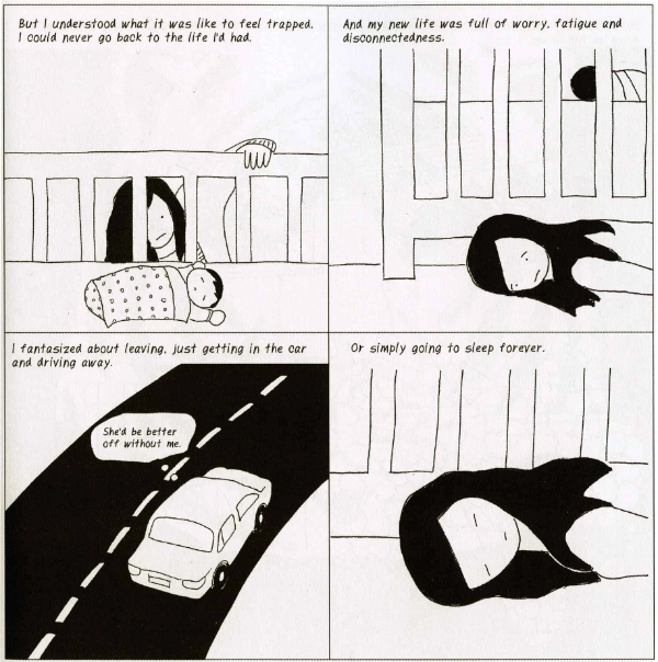 Internal page for "Dear Scarlet: The Story of My Postpartum Depression" by Teresa Wong