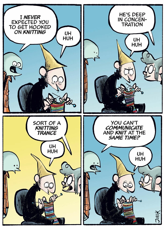 Dunce comic by Jens K Styve