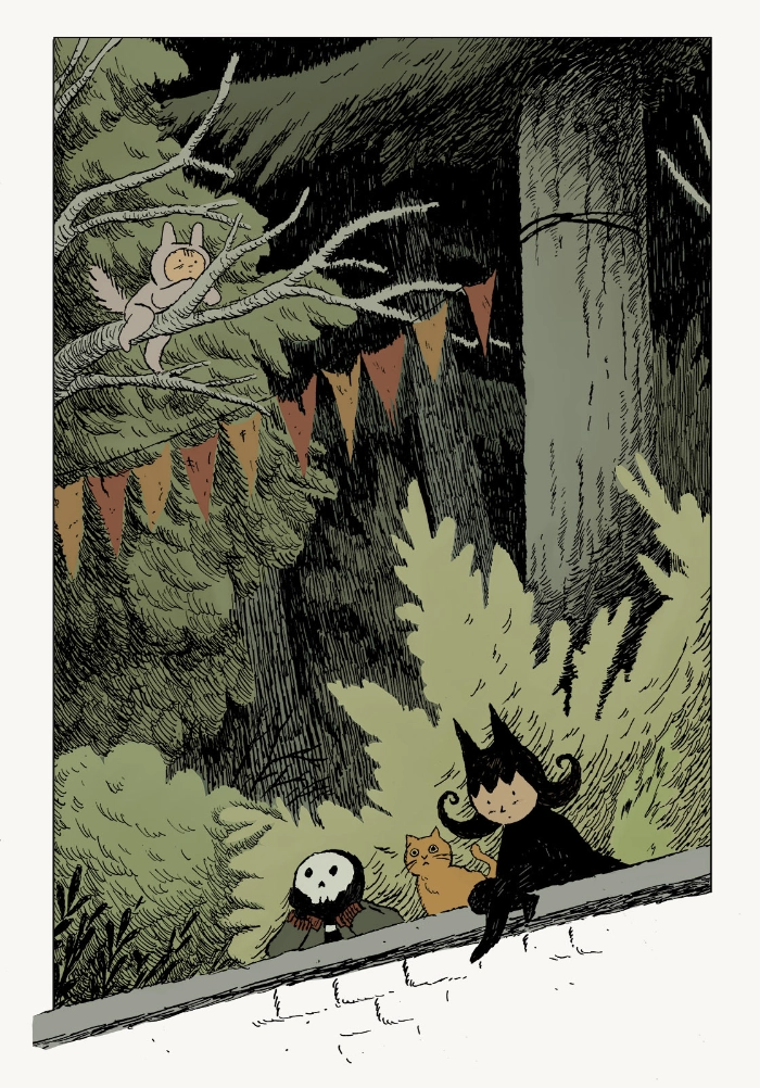 Adam de Souza (Kumerish) cartoon of Blind Alley