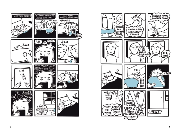 Everything is Fine, I’ll Just work Harder internal page spread