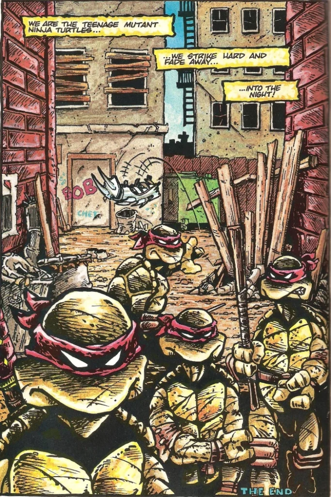 Teenage Mutant Ninja inside