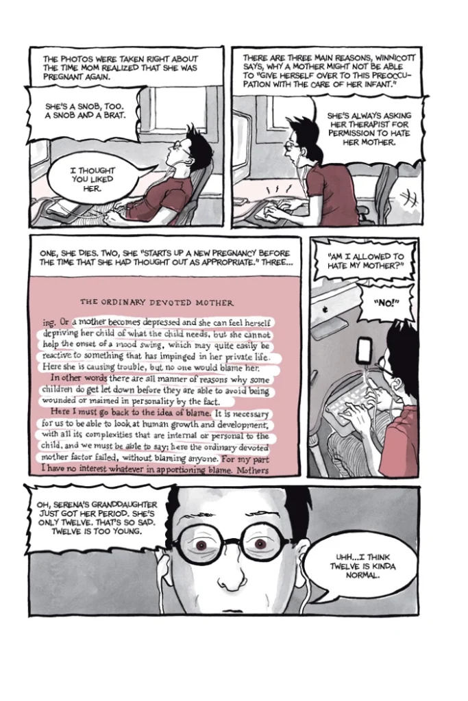 Internal page for "Are You My Mother" by Alison Bechdel