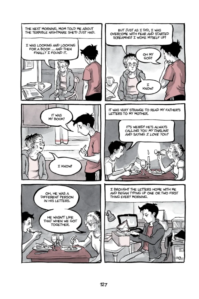 Internal page for "Are You My Mother" by Alison Bechdel