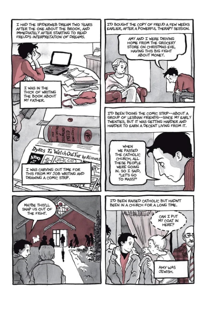 Internal page for "Are You My Mother" by Alison Bechdel
