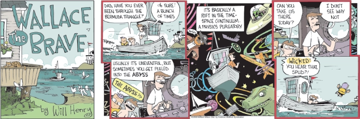 Will Henry's comic "Wallace the Brave"
