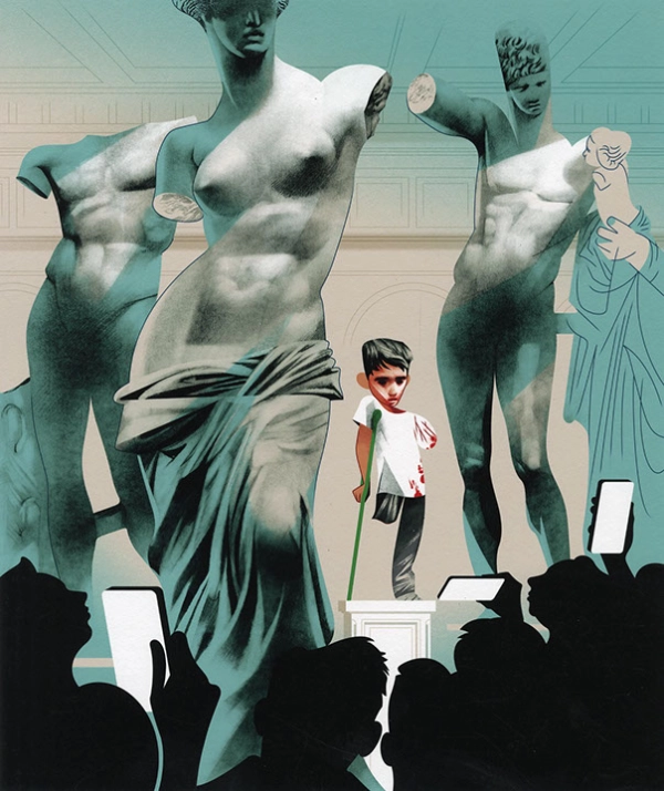 André Carrilho award winning World Press Cartoon Grand Prize cartoon.