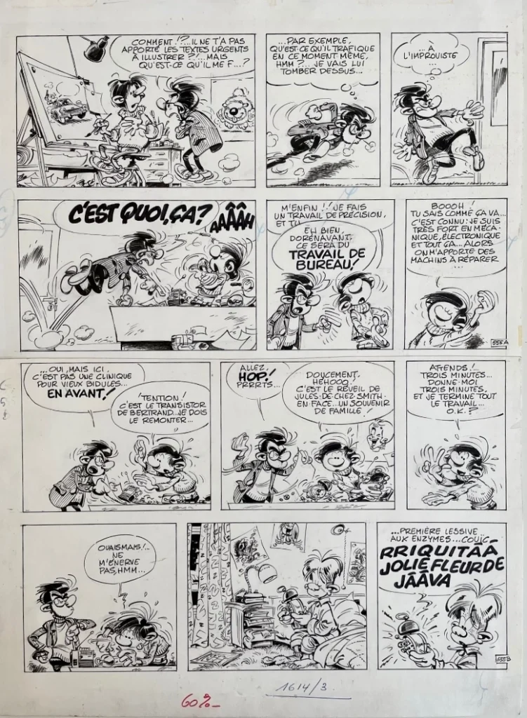 André Franquin original artwork