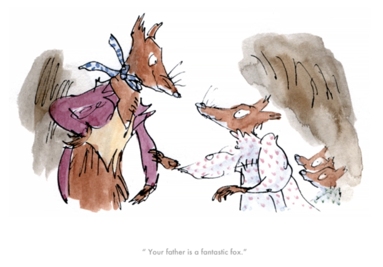Quentin Blake Fantastic Mr Fox