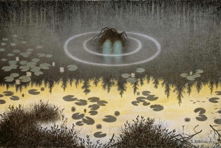 Theodor Kittelsen's "The-key."