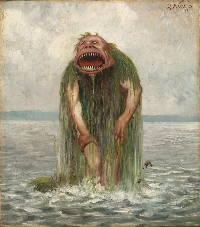 Theodor Kittelsen's "Vasstrollet"