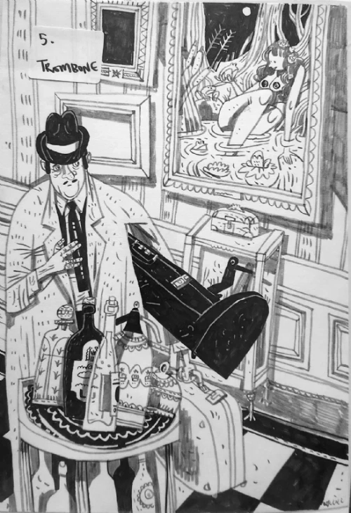Warwick Johnson Cadwell sample artwork