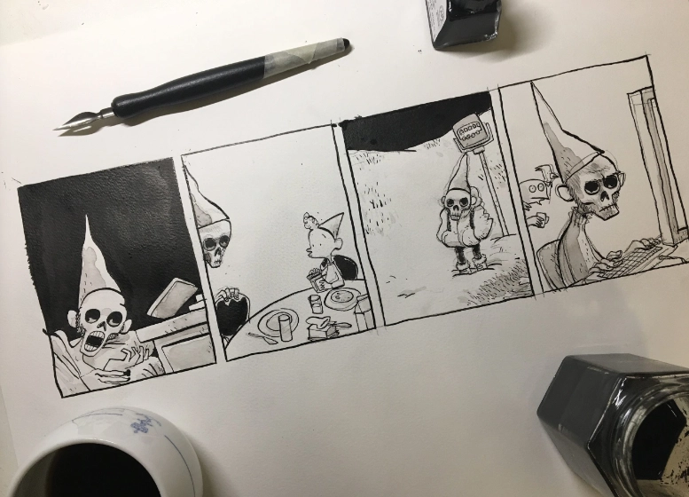 Jens K Styve's Dunce strip #1