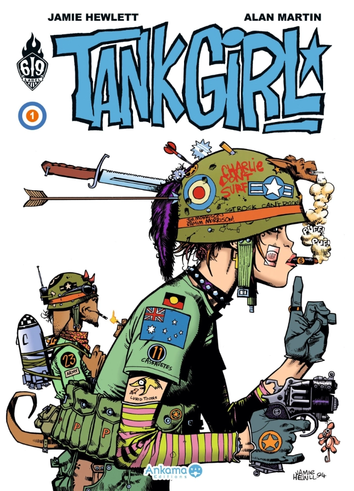 Jamie Hewlett Tank Girl Cover issue #1