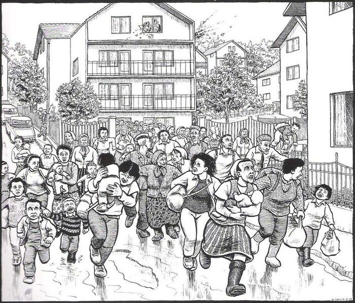 Safe Area Gorazde, Joe Sacco