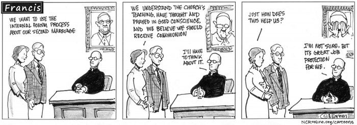 Francis, internal forum